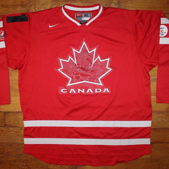 2010 Nike Team Canada #61 Rick Nash Olympic Home Jersey + Scarf - Picture 2 of 15